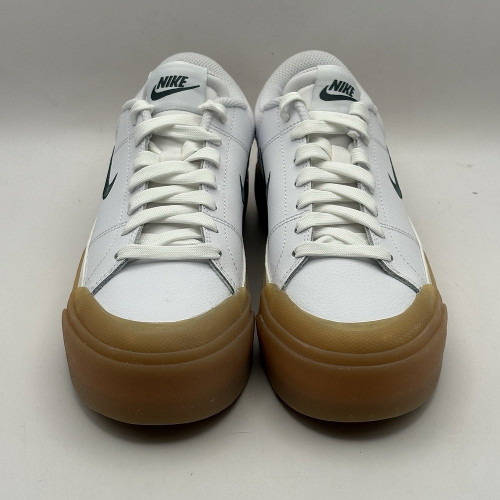 Nike Court Legacy Lift White Vintage Green Gum FV5526-100 Women's Size 6.5 US - Picture 2 of 10
